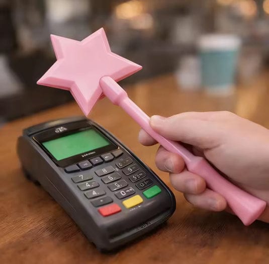 Enchanted Star Contactless Card Wand