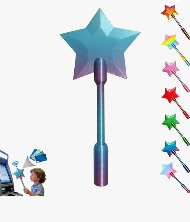 Enchanted Star Contactless Card Wand