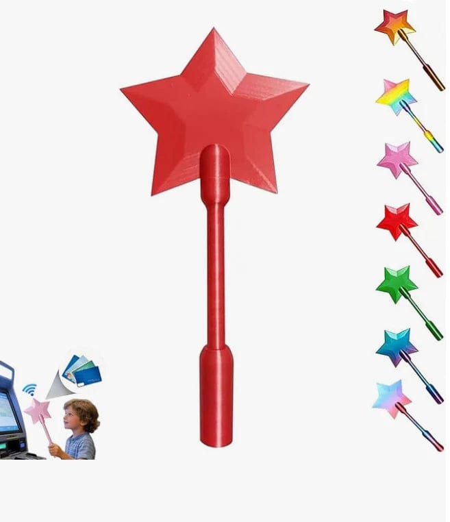 Enchanted Star Contactless Card Wand