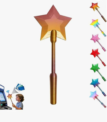 Enchanted Star Contactless Card Wand