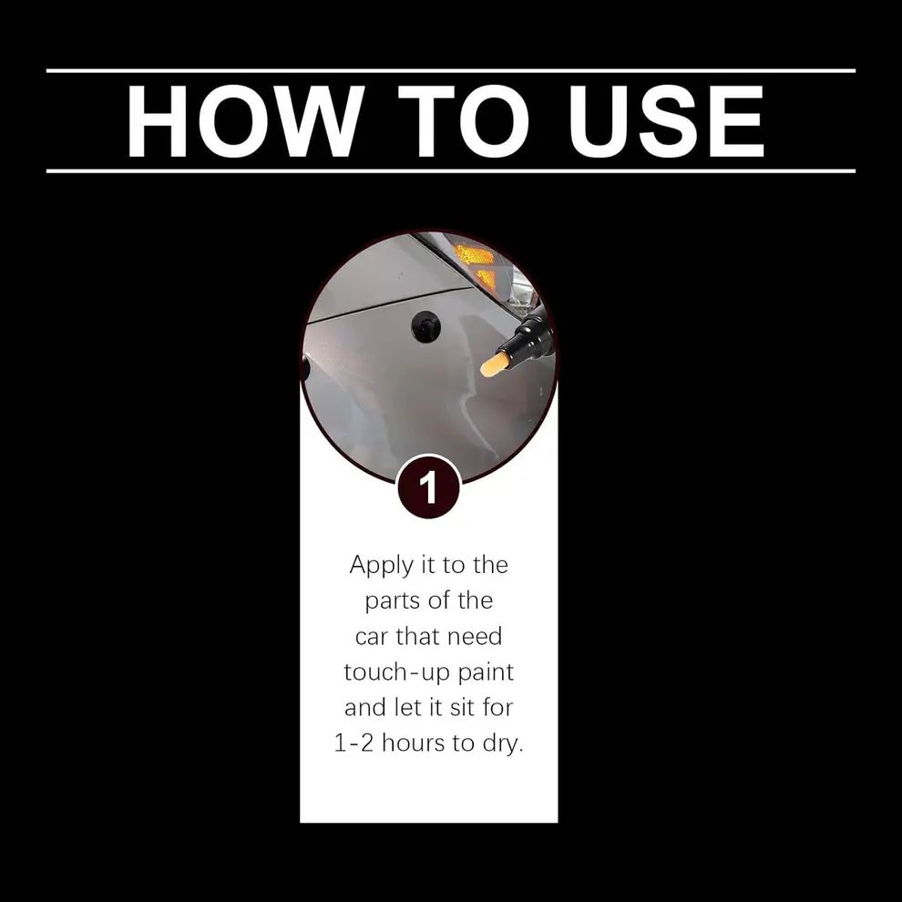 Car Scratch Remover Pen for Quick Touch-Up